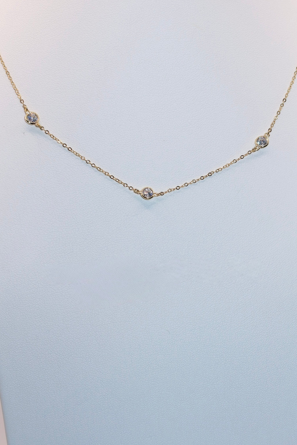 Large Diamond by the Yard Necklace
