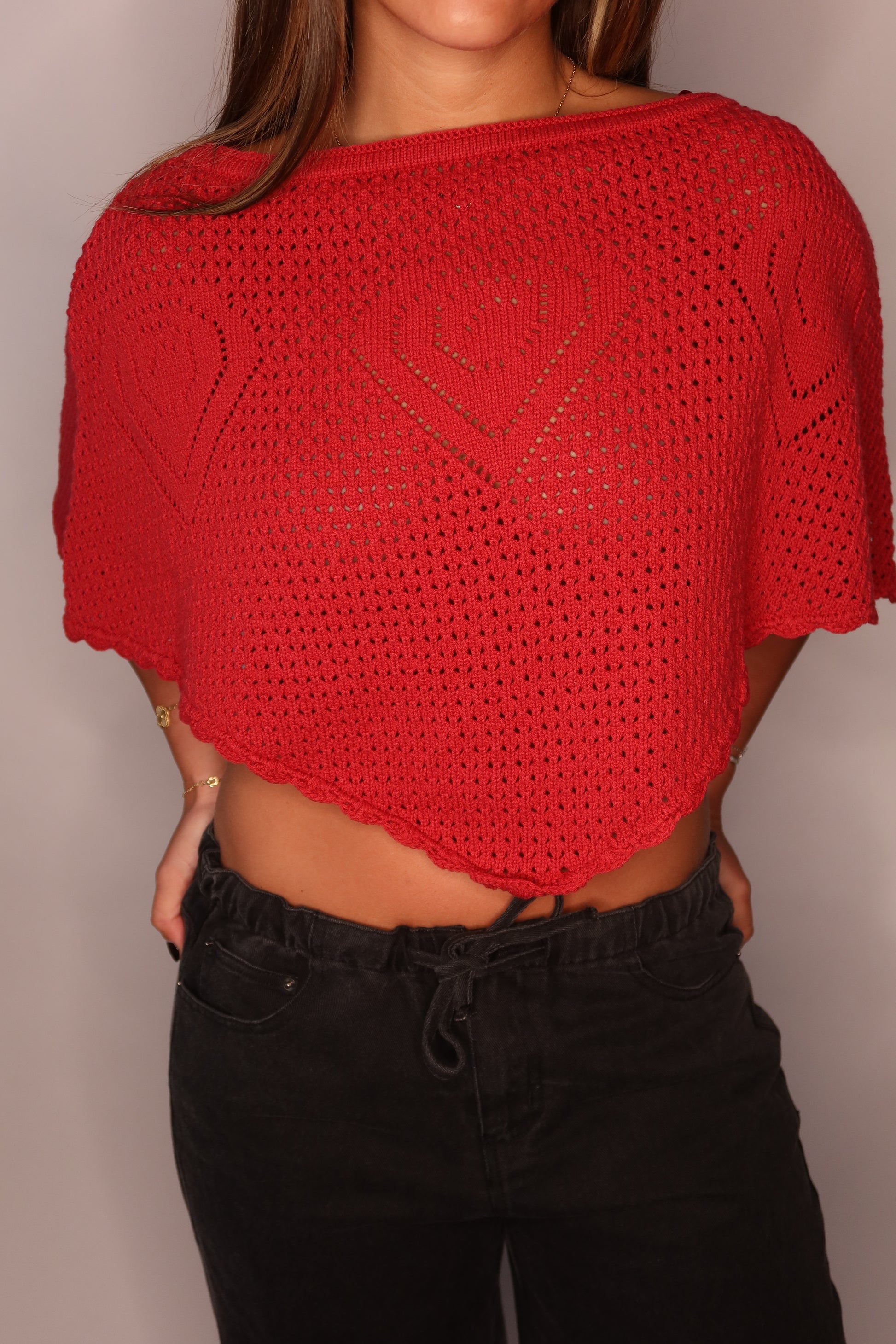 The Frankie Heart Poncho