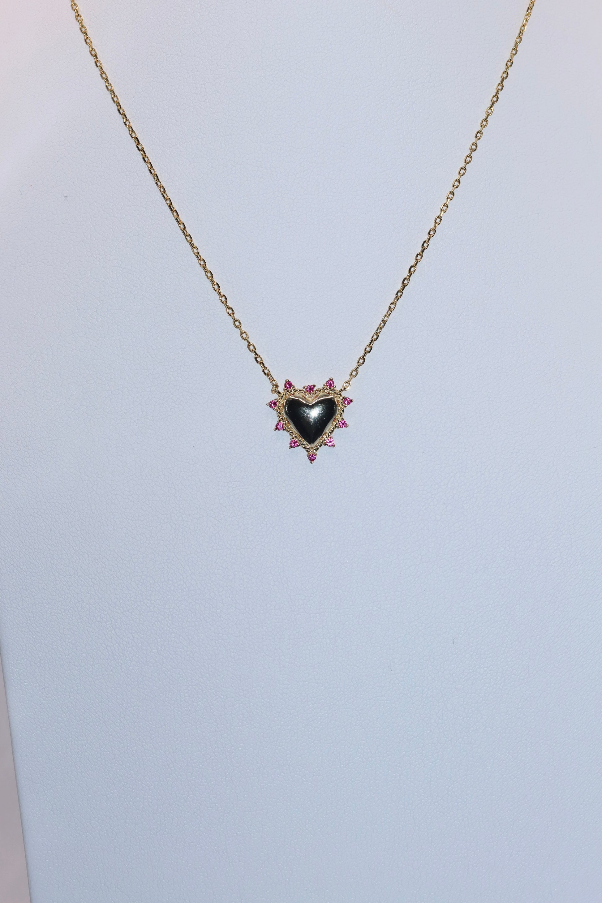 Pretty in Pink Heart Pendant
