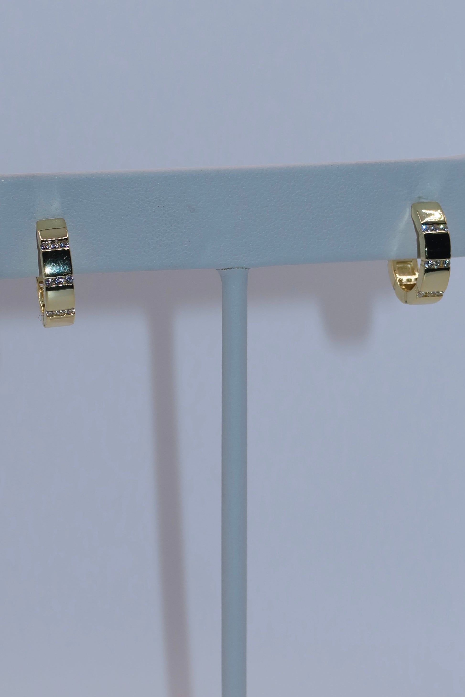 Radiant Gold Hoops