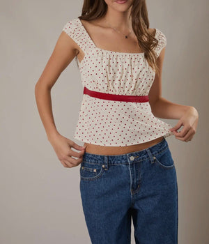 The Gabriella Tie Top