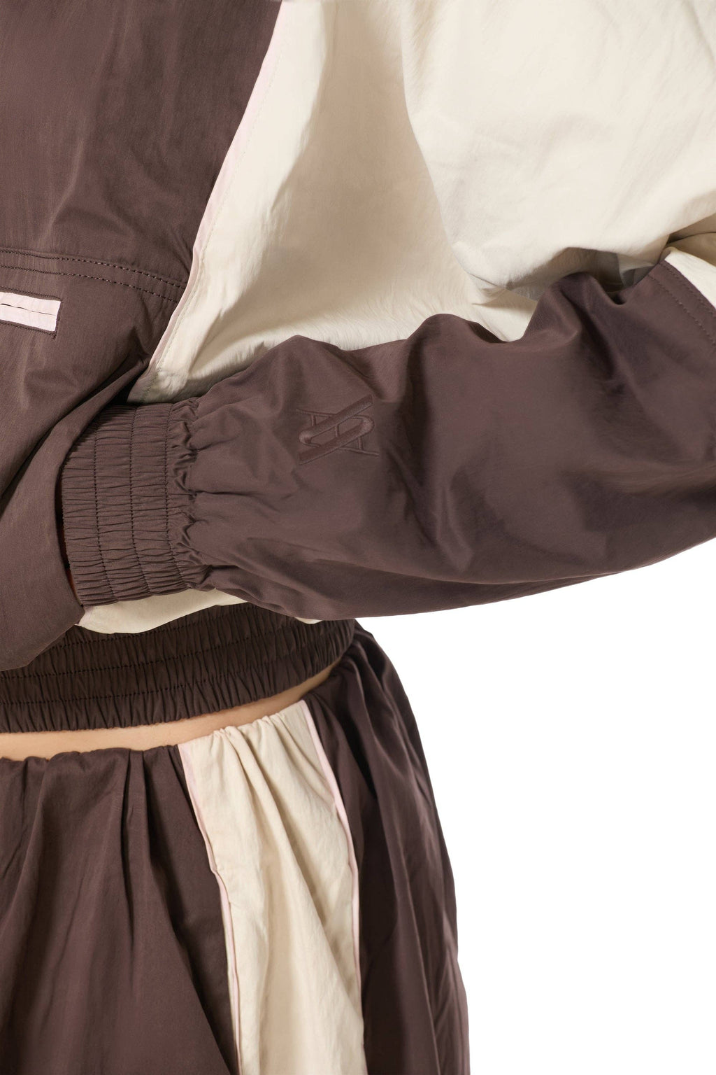 Virgo Windbreaker Jacket - Mixed Coffee Bean