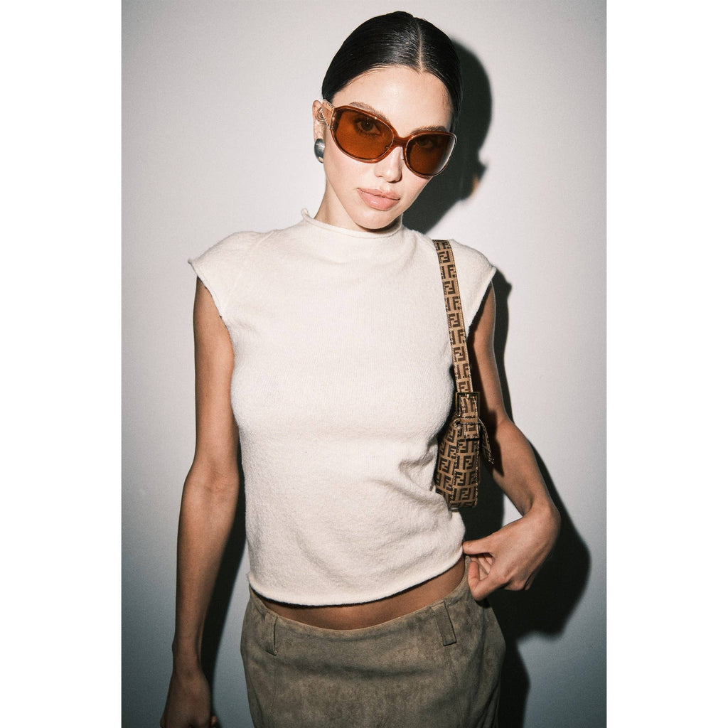 River Cap Sleeve Top
