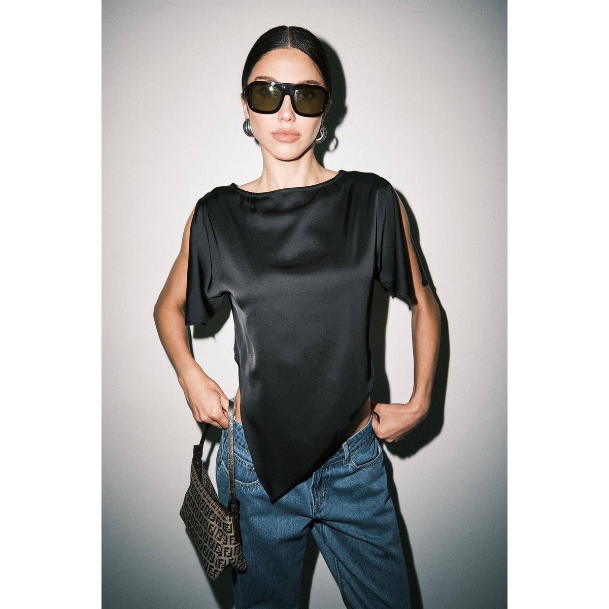 Margaux Satin Top