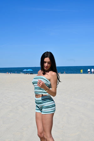 The Costal Stripe Tube Top