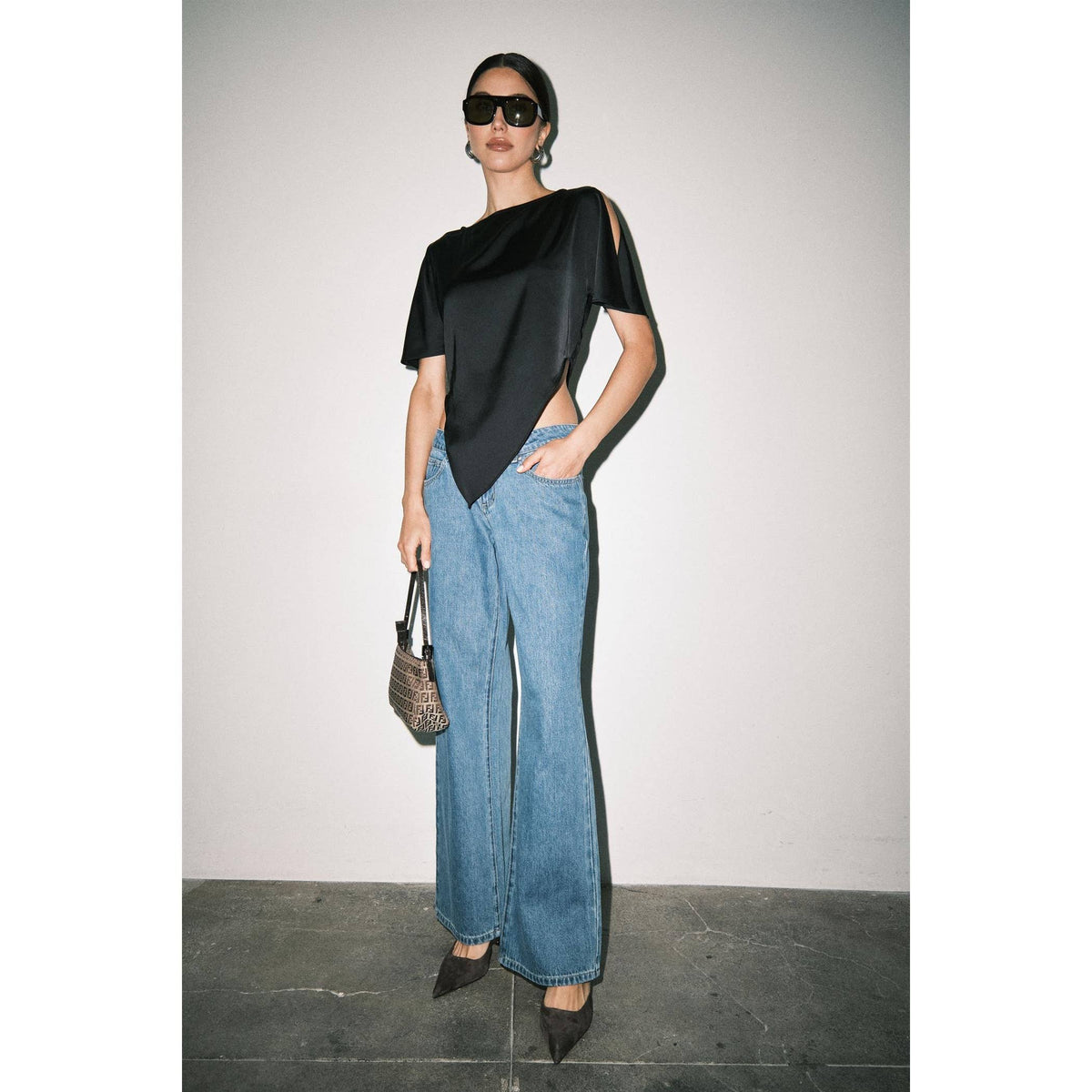 Margaux Satin Top