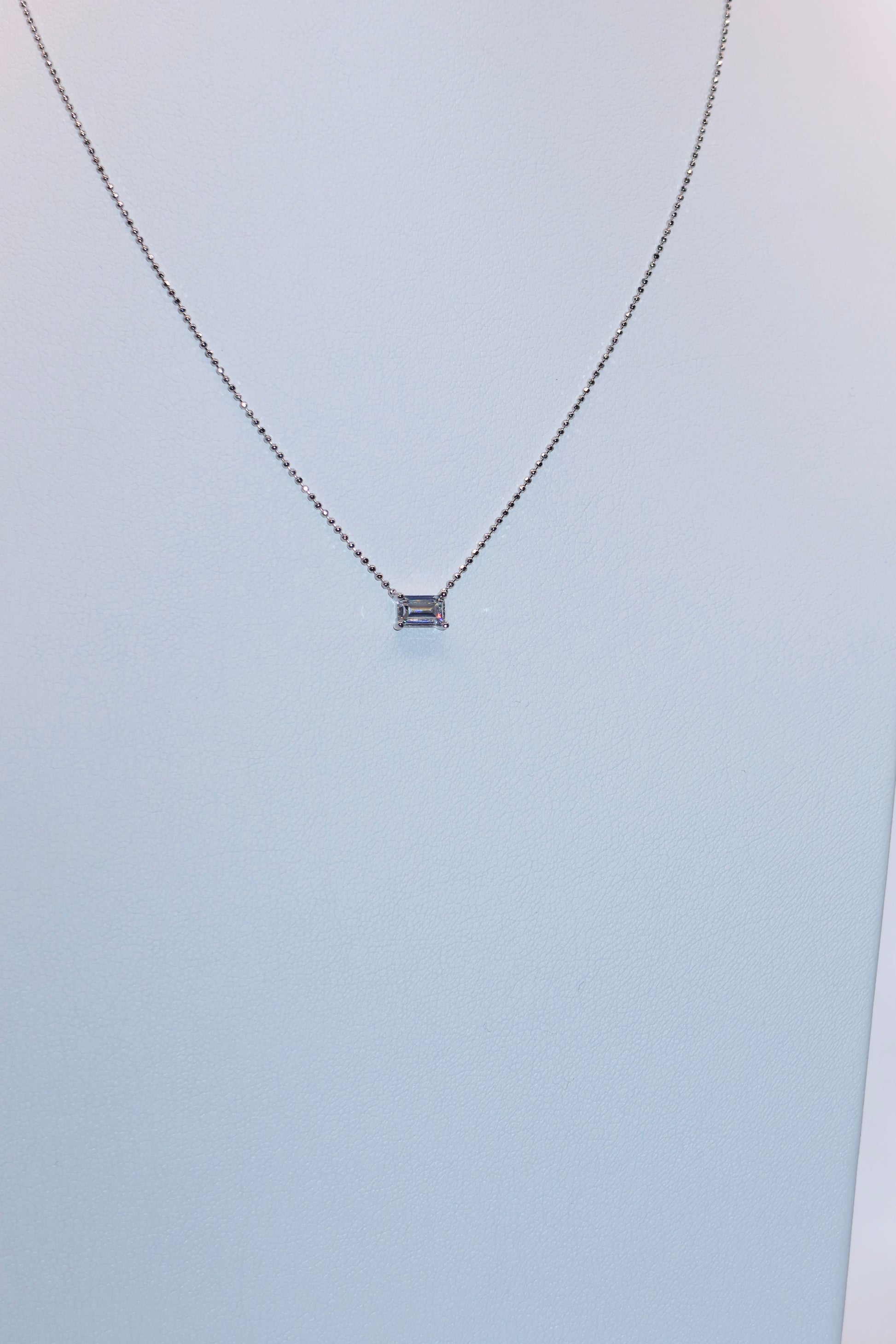 Clean Slate CZ Necklace