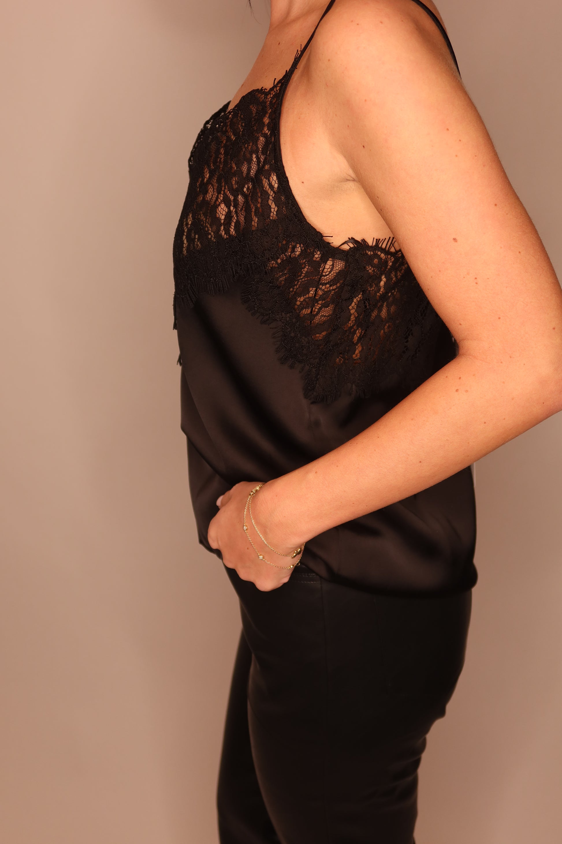 The Stella Lace Trim Cami