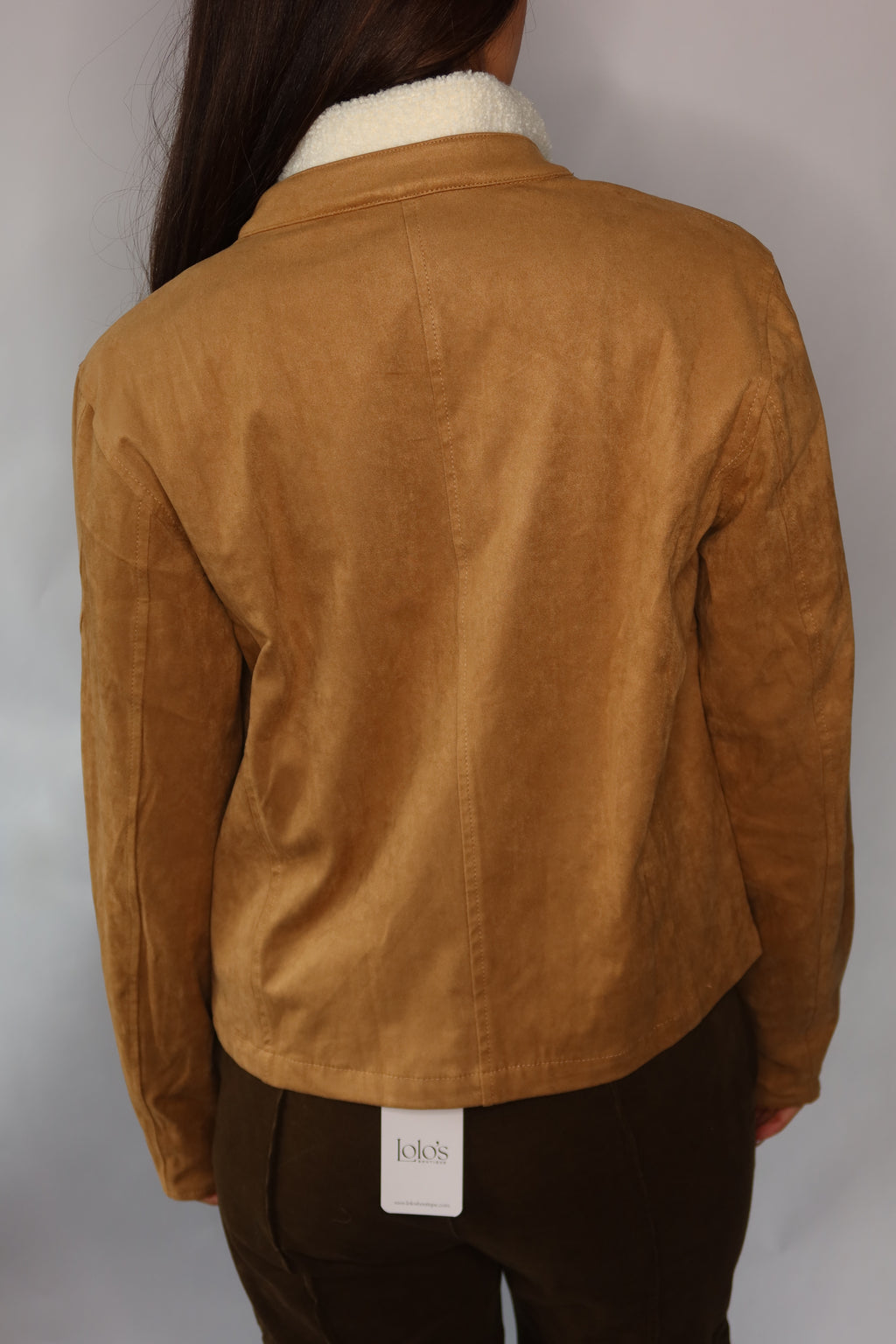 The Emma Suede Jacket