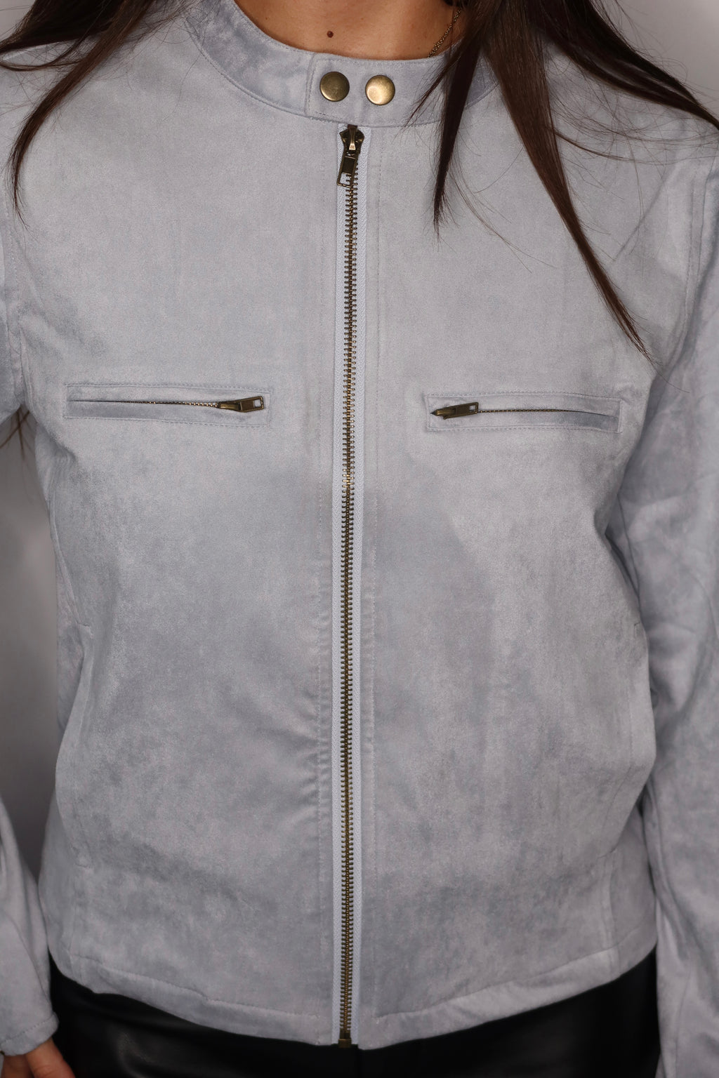 The Emma Suede Jacket