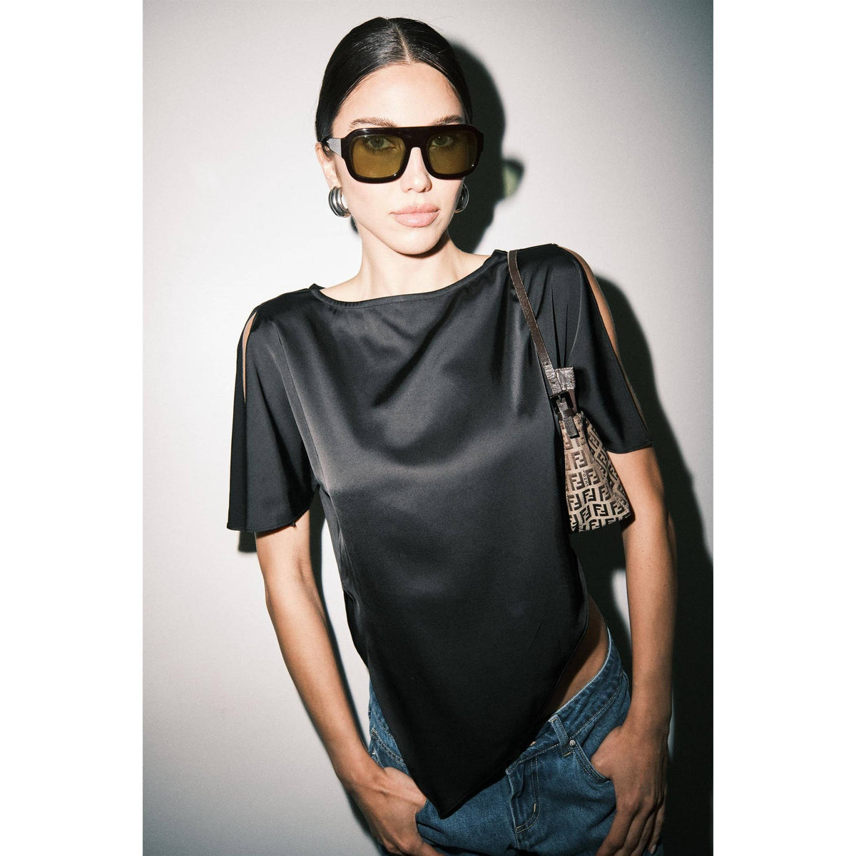 Margaux Satin Top