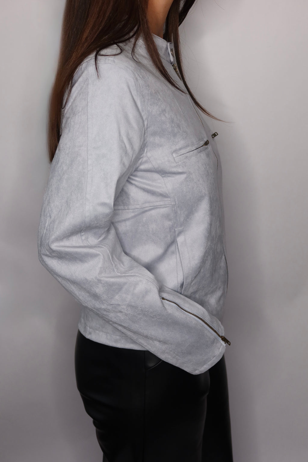 The Emma Suede Jacket