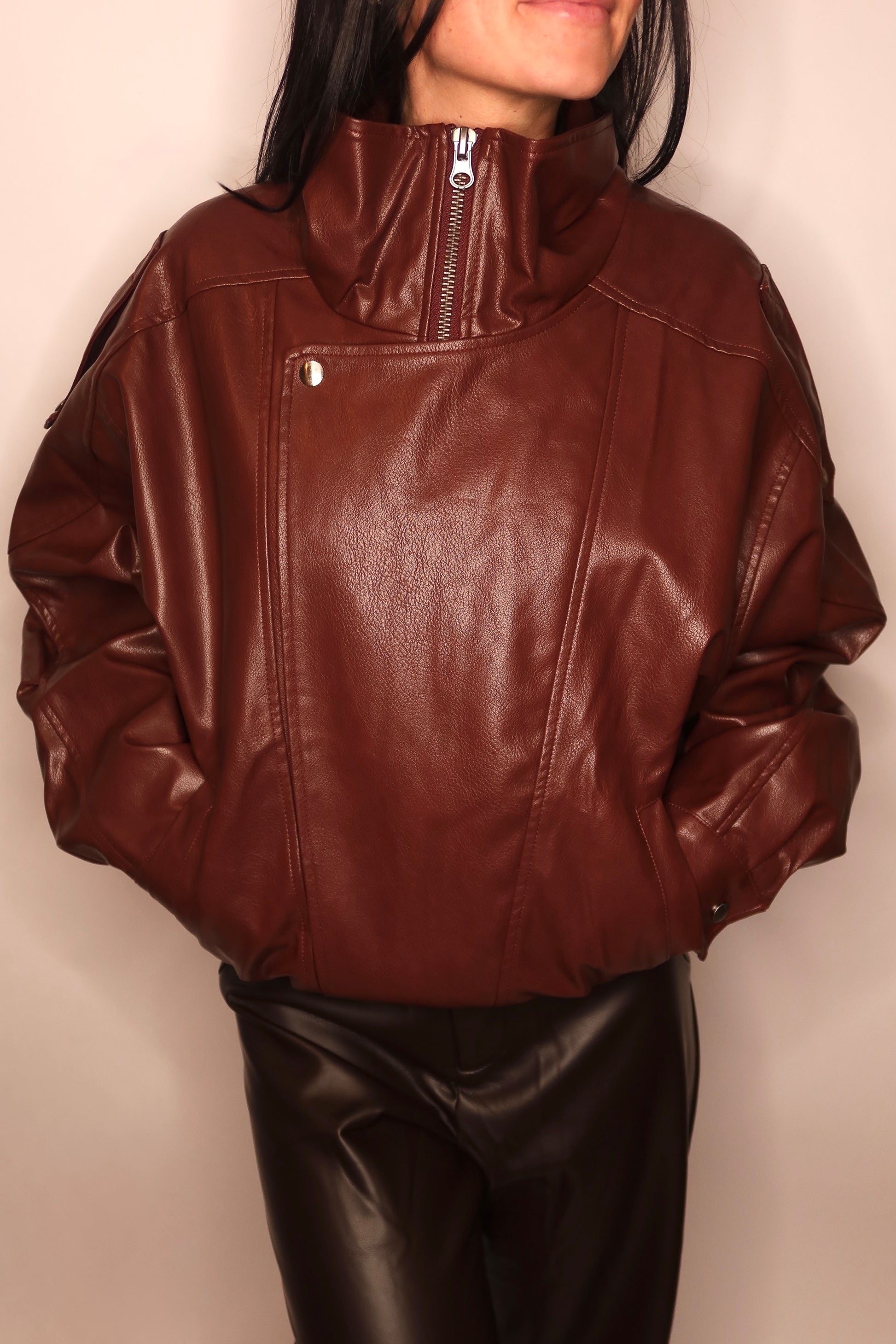 The Alexandra Leather Jacket