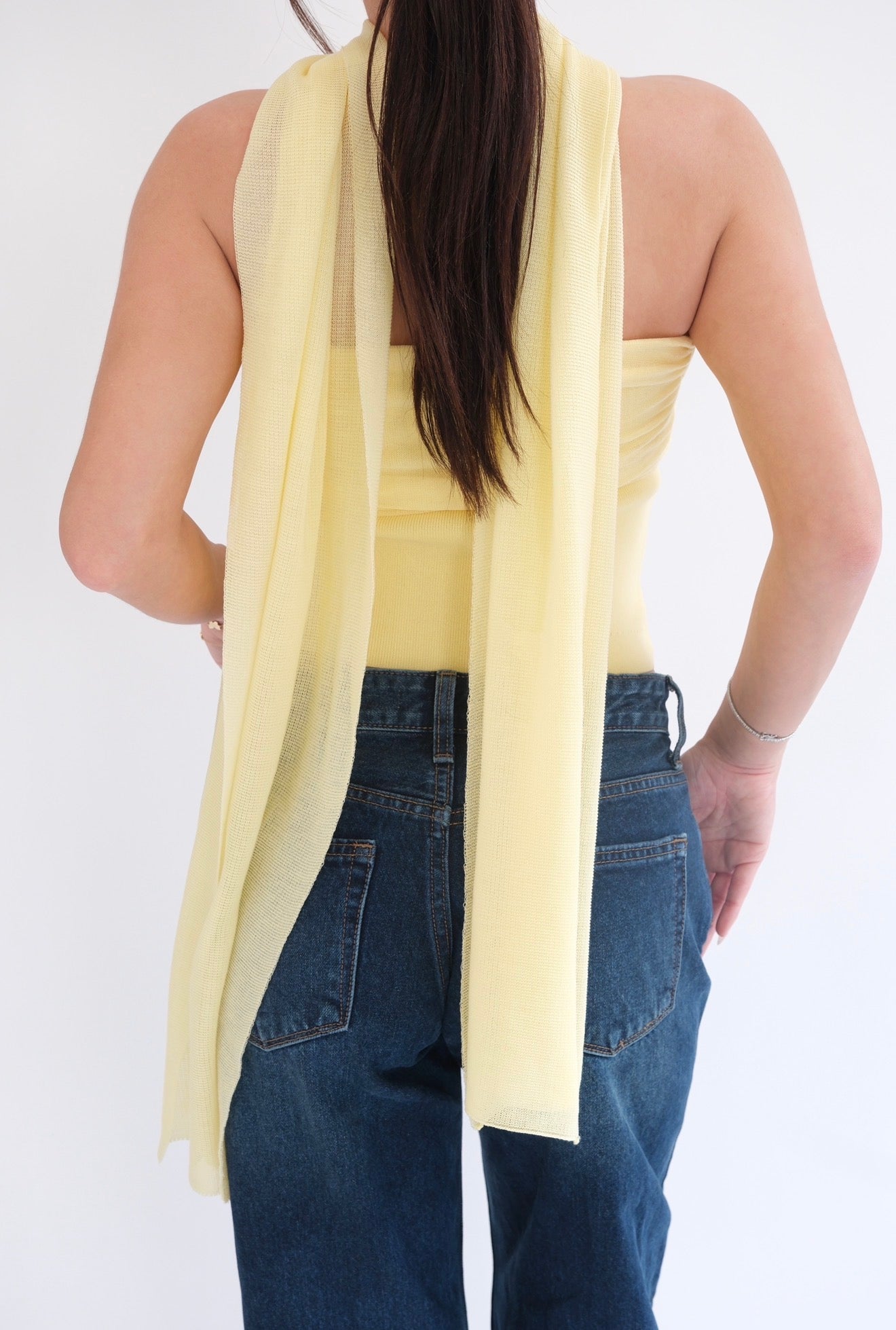 The Lemon Scarf Top