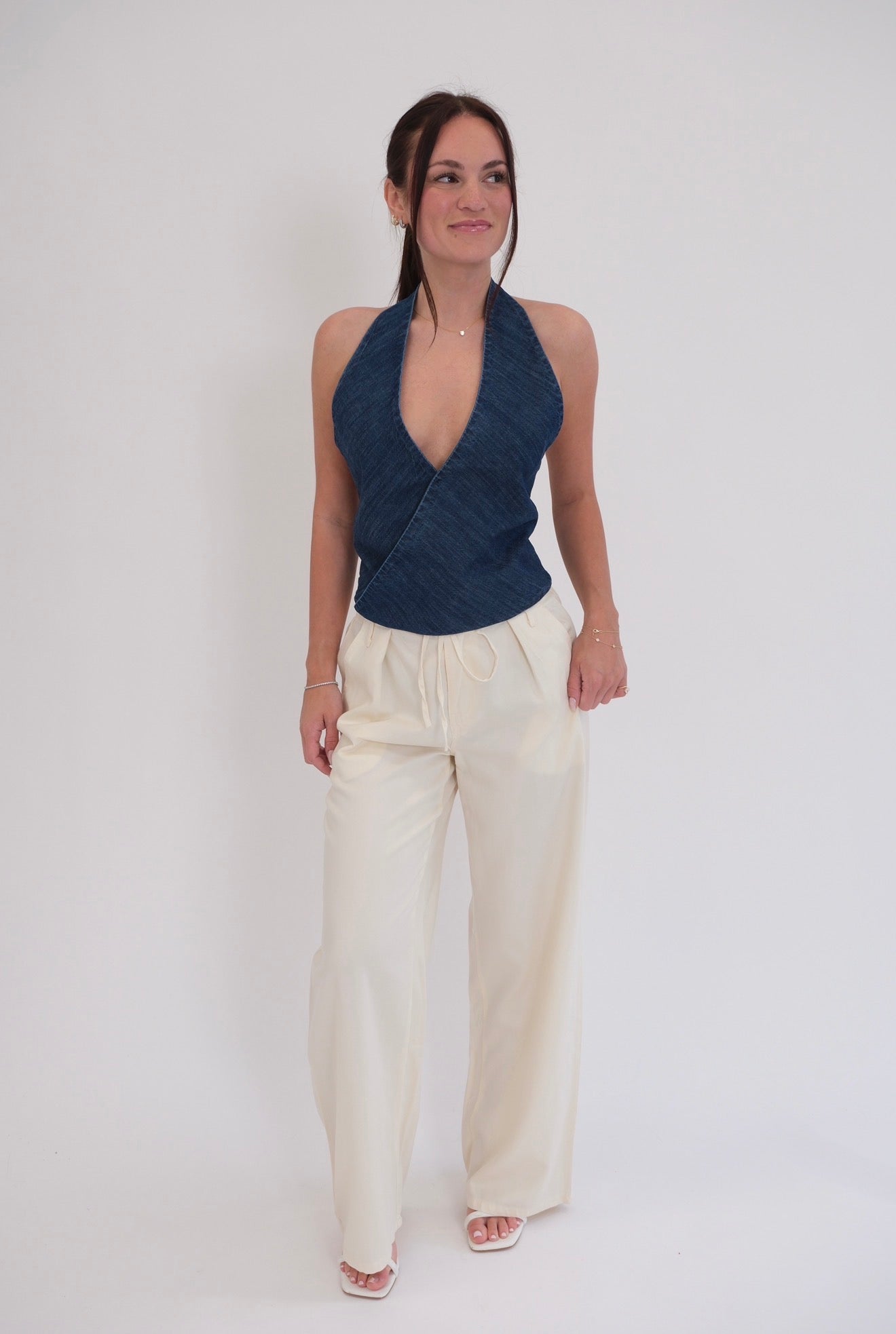The Alessia Drawstring Pant
