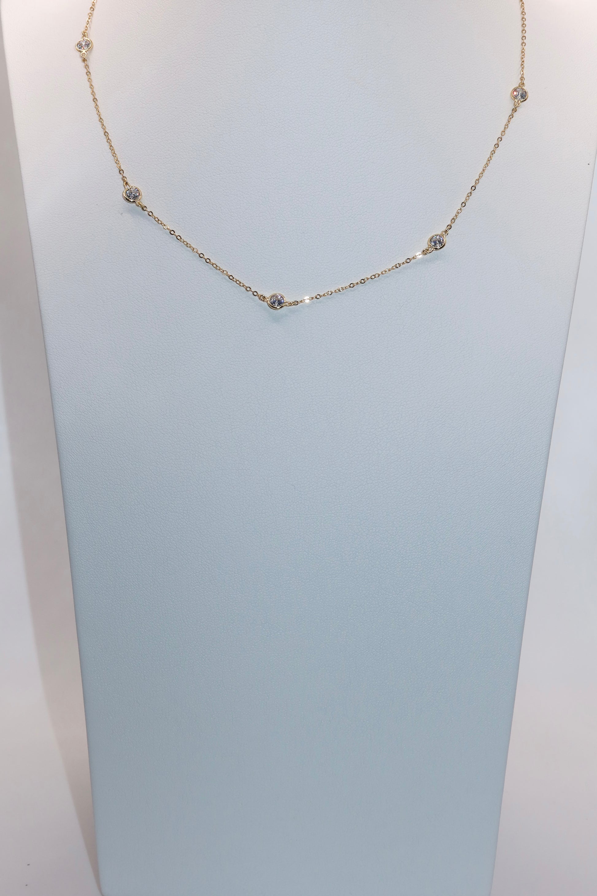 Large Diamond by the Yard Necklace