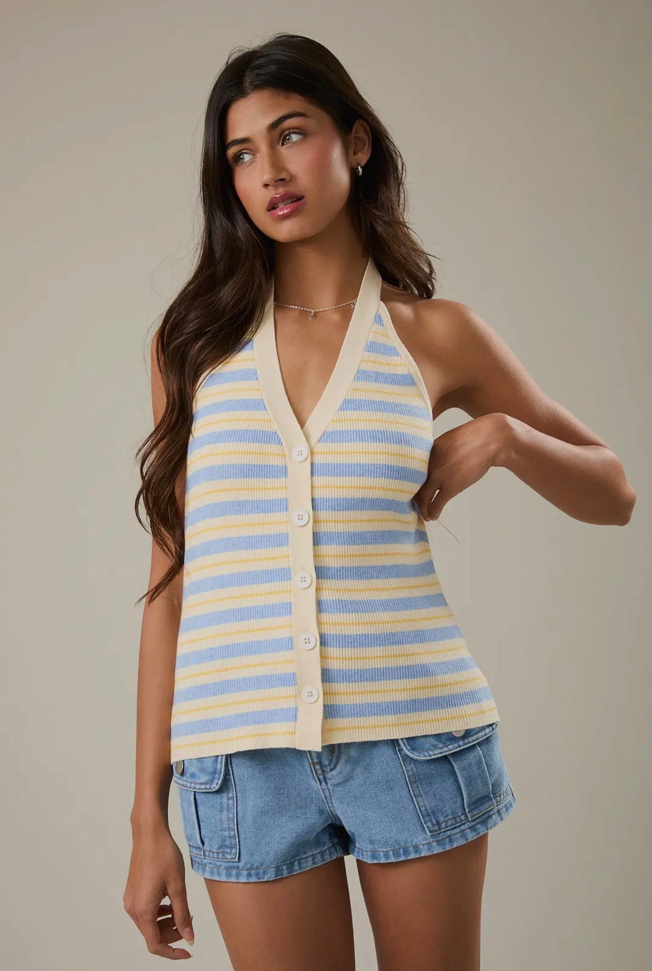 The Lily Knit Halter