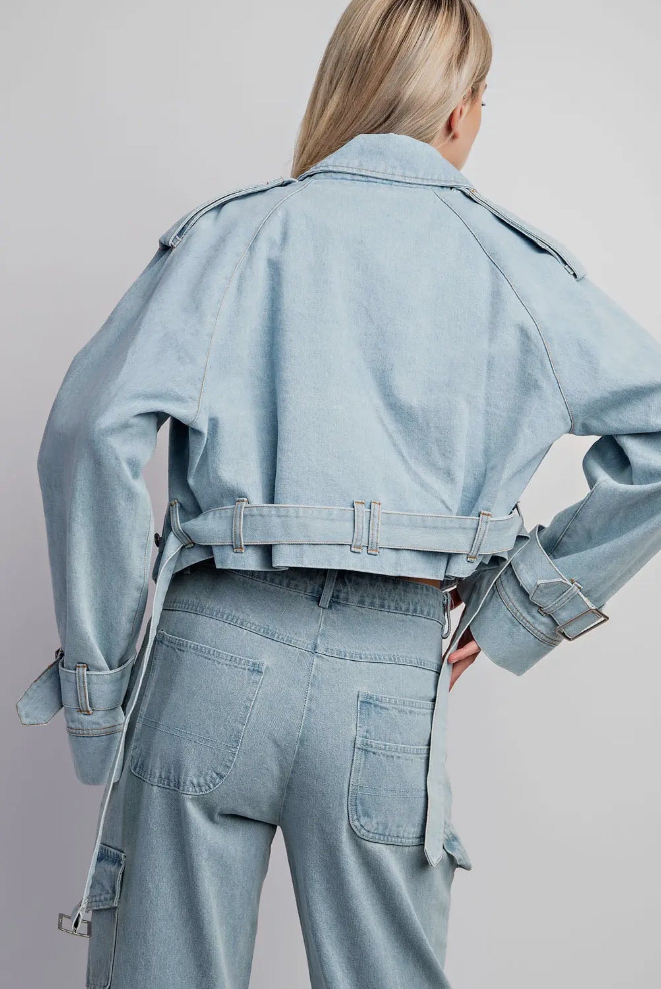 Crop Denim Jacket