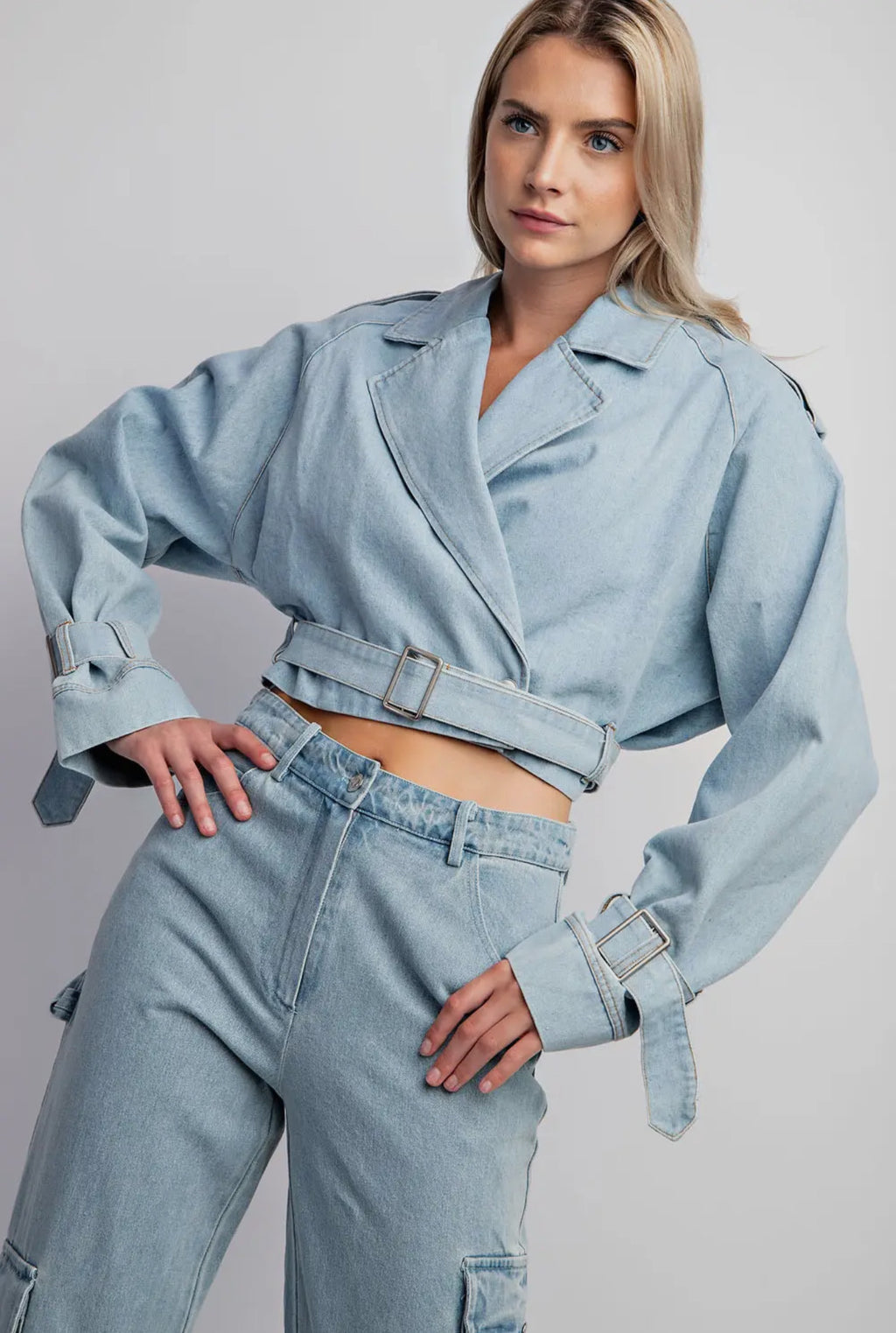 Crop Denim Jacket