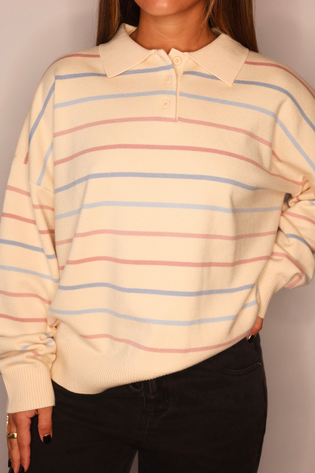 The Lulu Collard Sweater