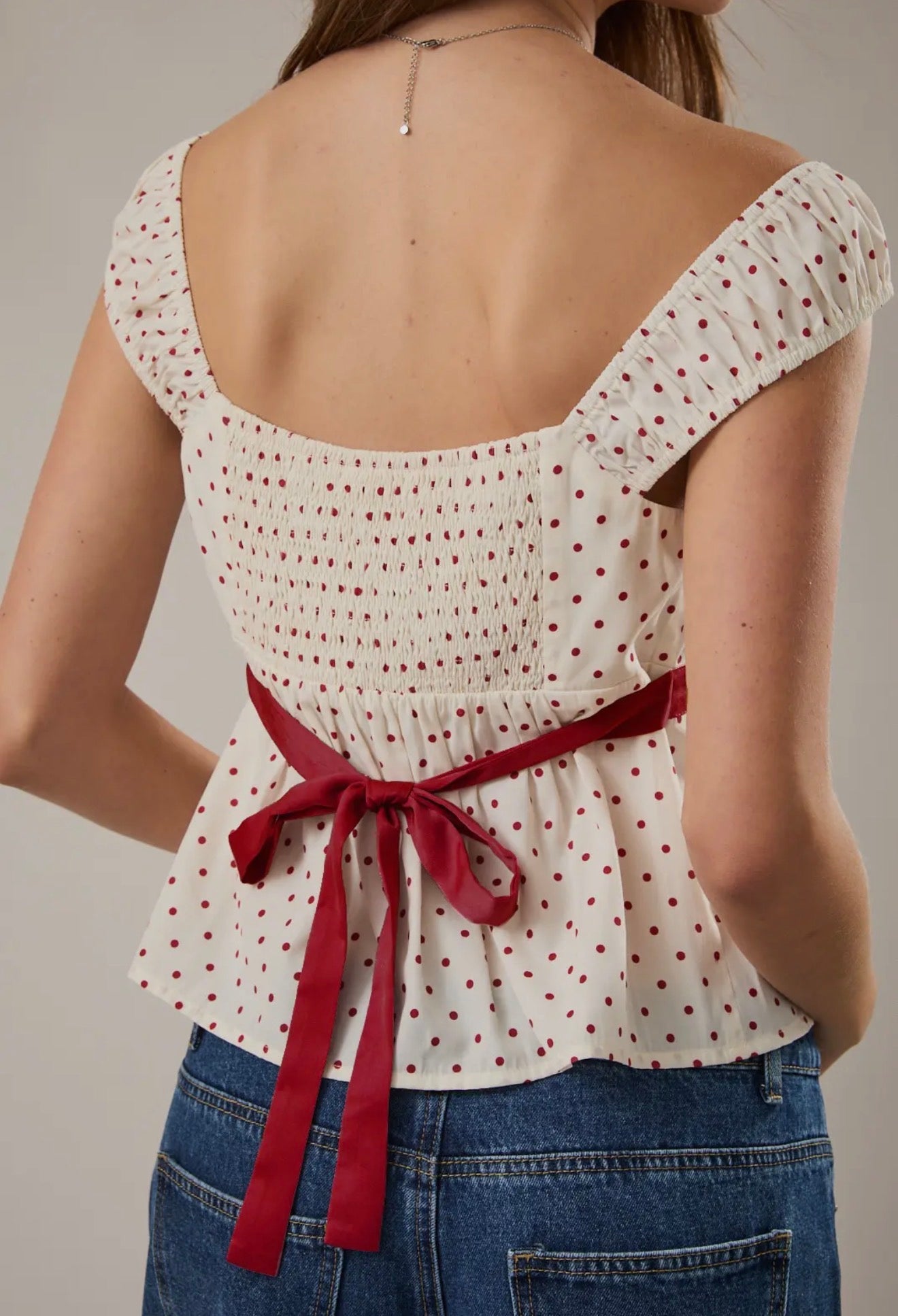 The Gabriella Tie Top