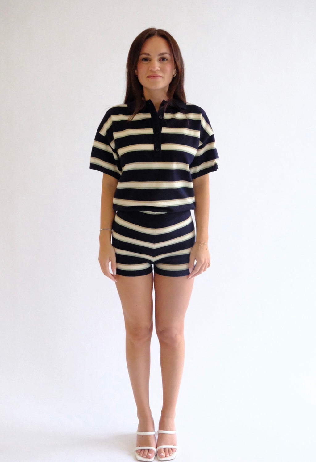 The Hannah Stripe Romper