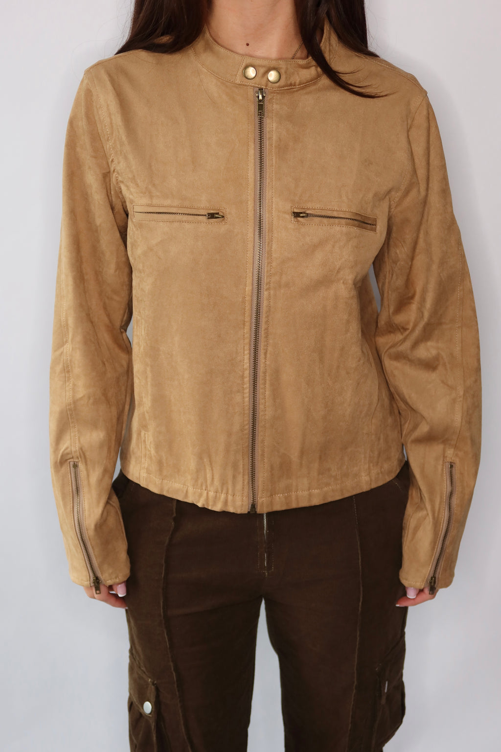 The Emma Suede Jacket