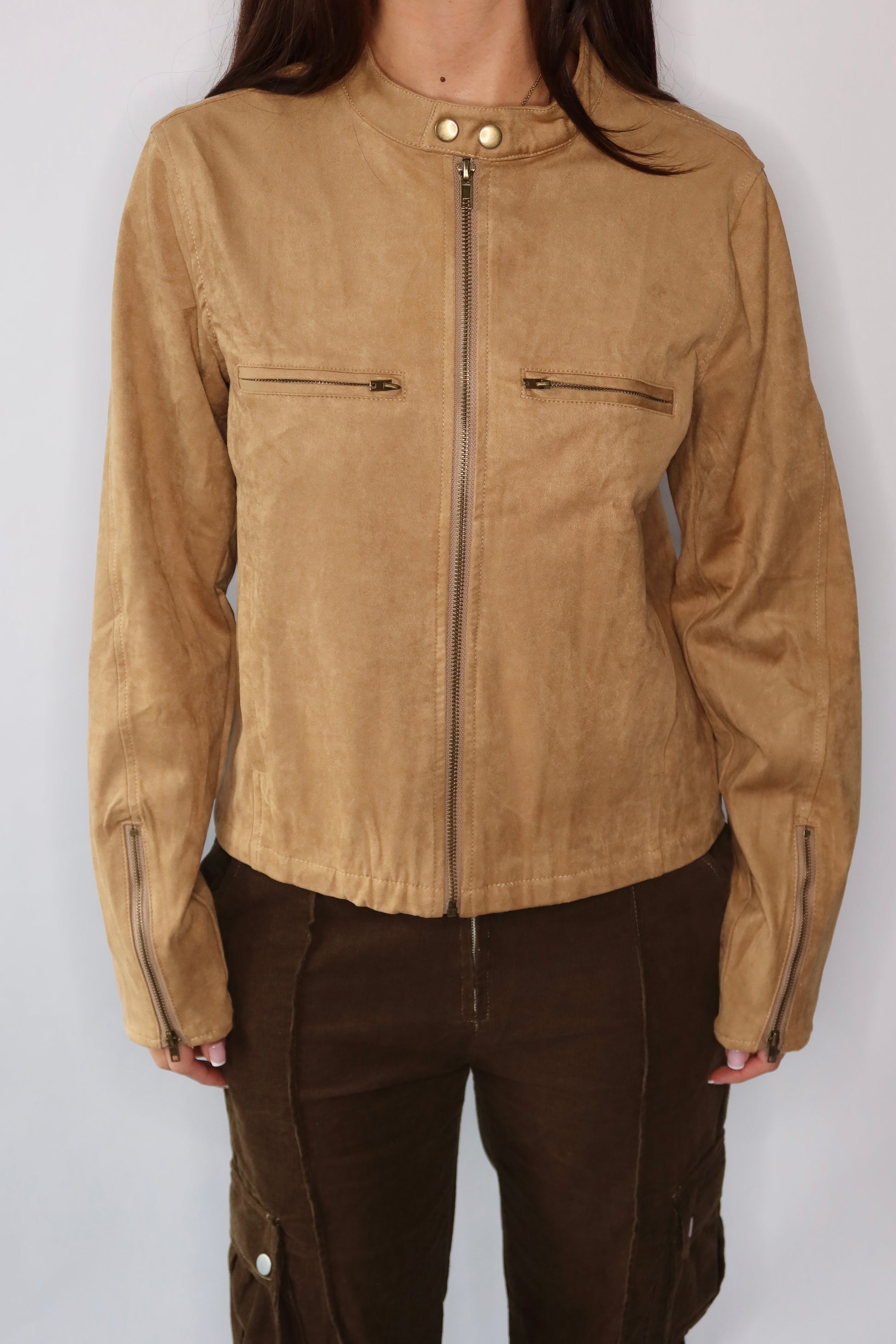 The Emma Suede Jacket