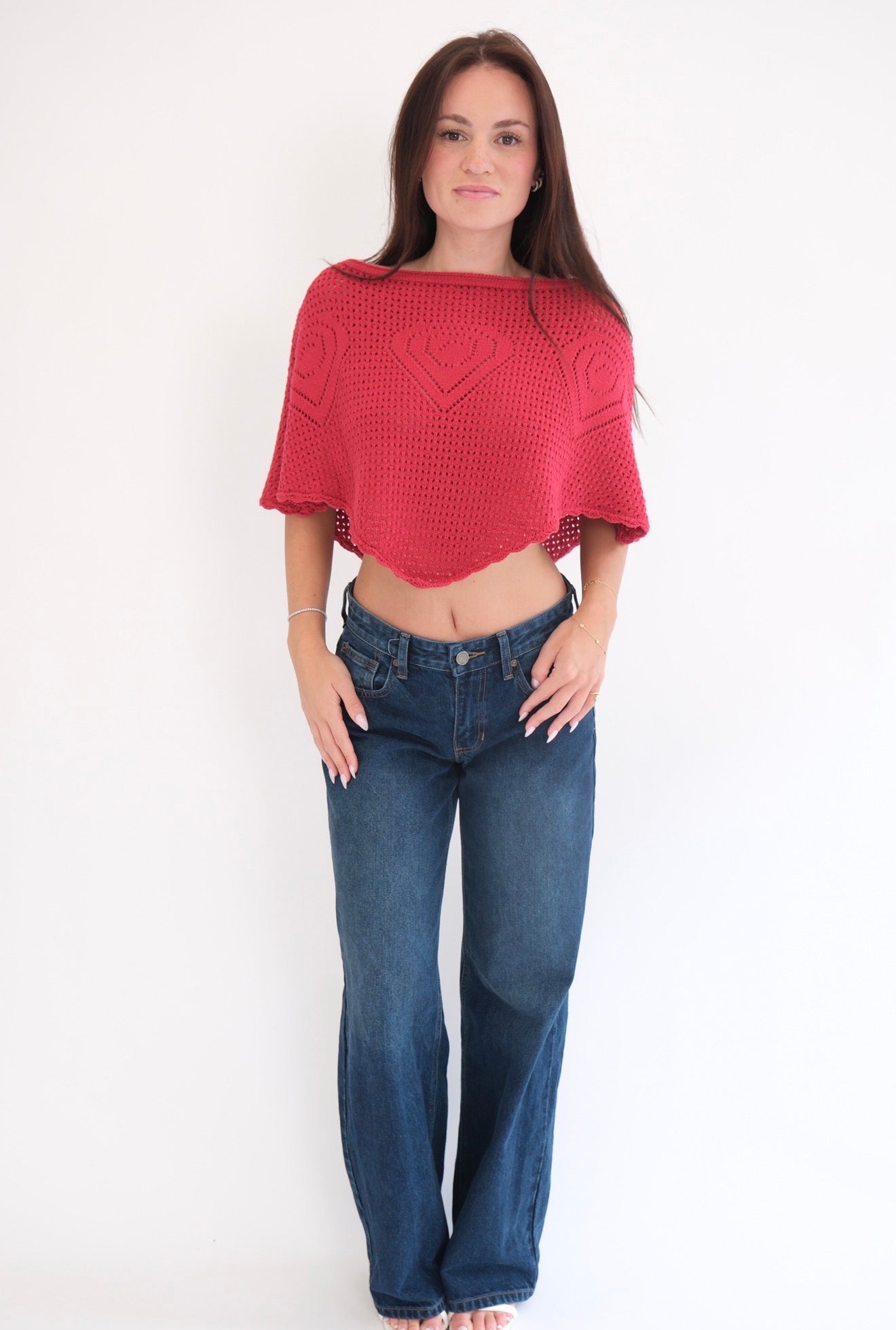 The Frankie Heart Poncho