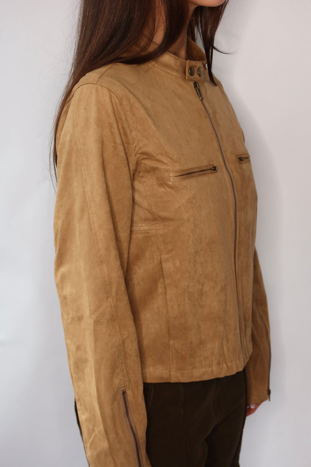 The Emma Suede Jacket