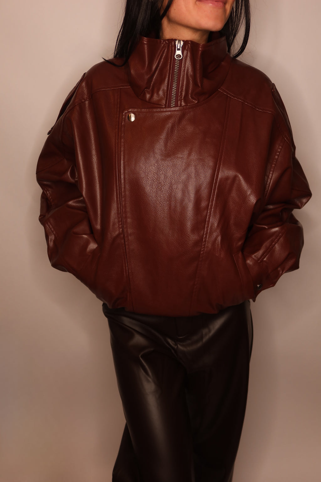 The Alexandra Leather Jacket