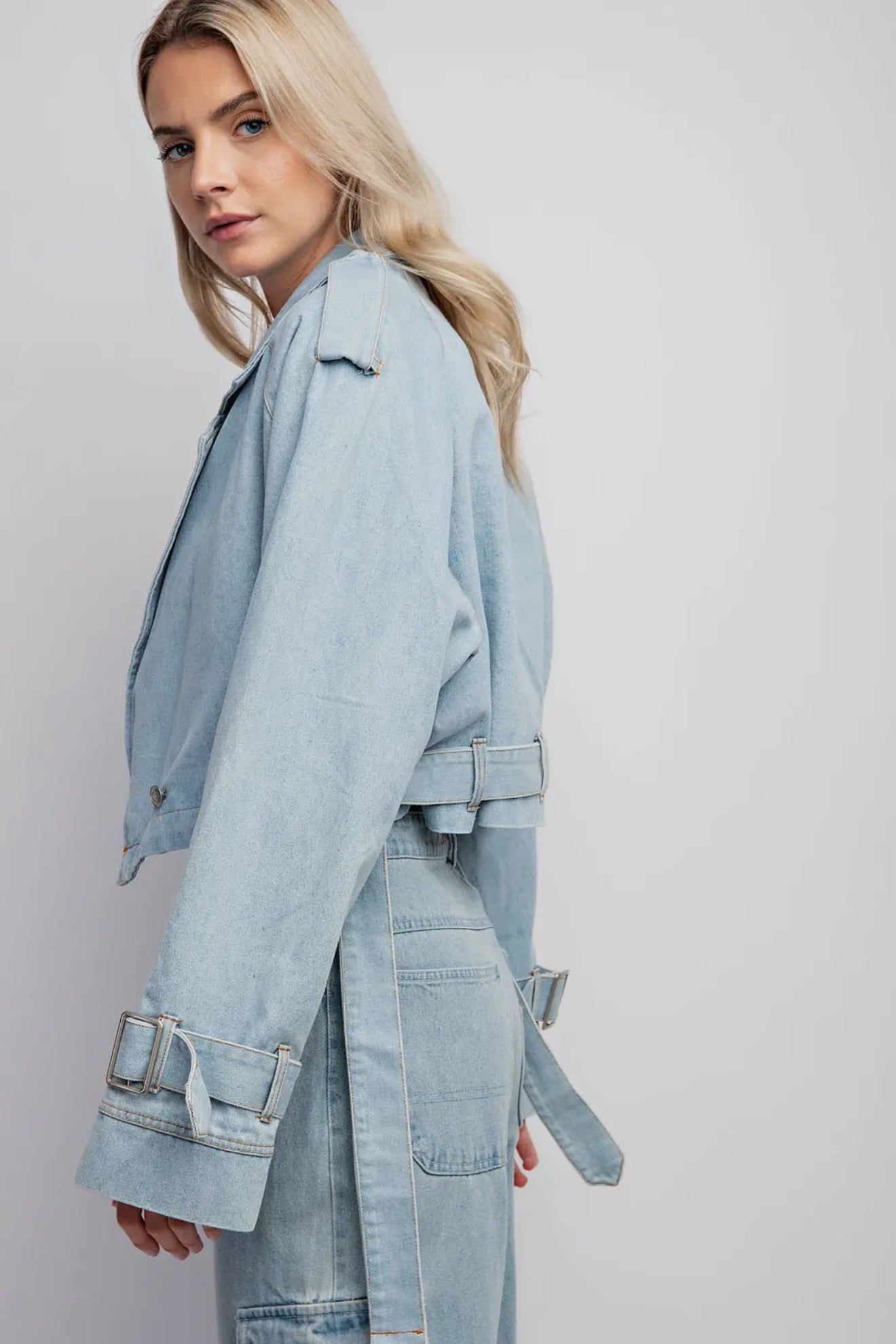 Crop Denim Jacket