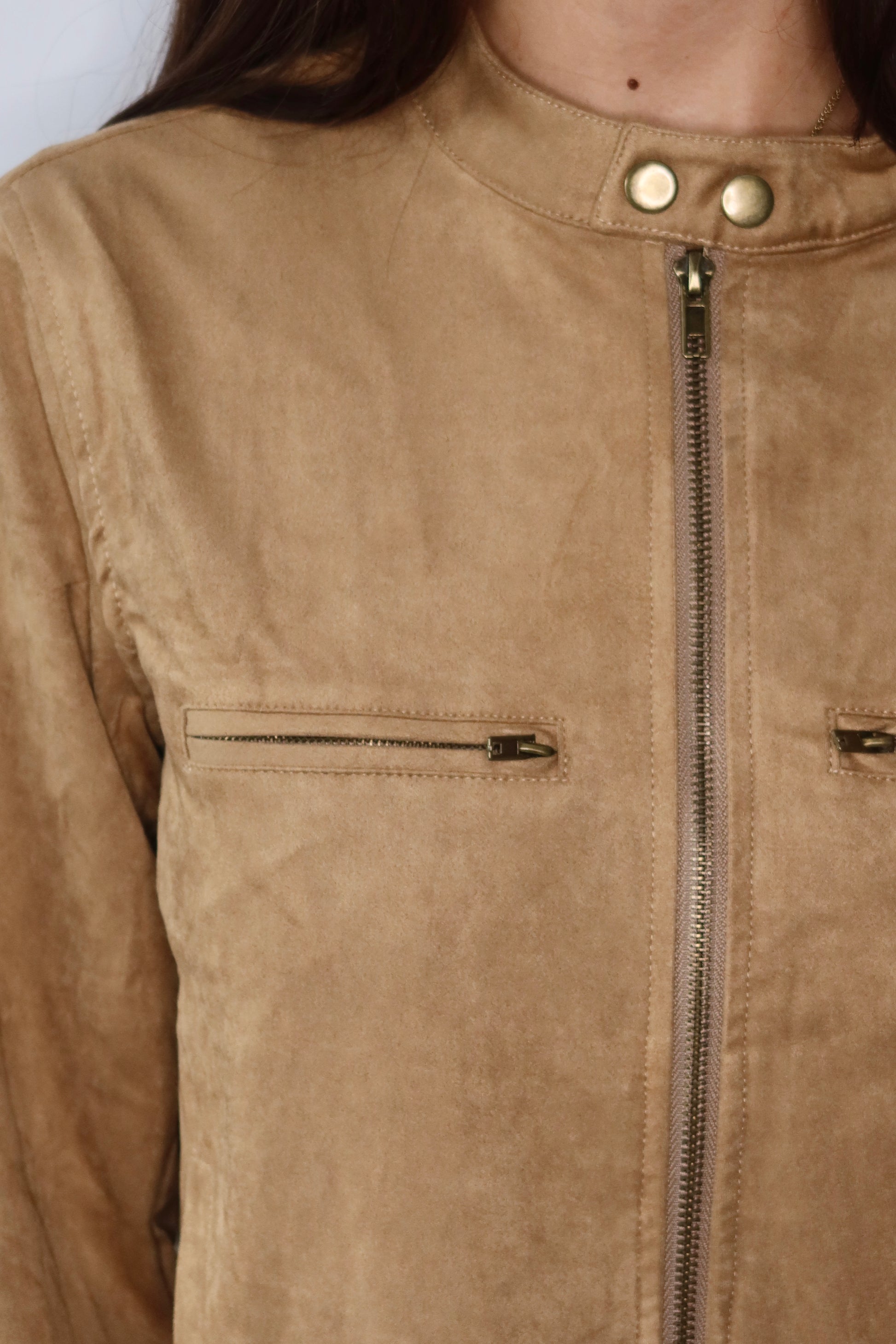 The Emma Suede Jacket