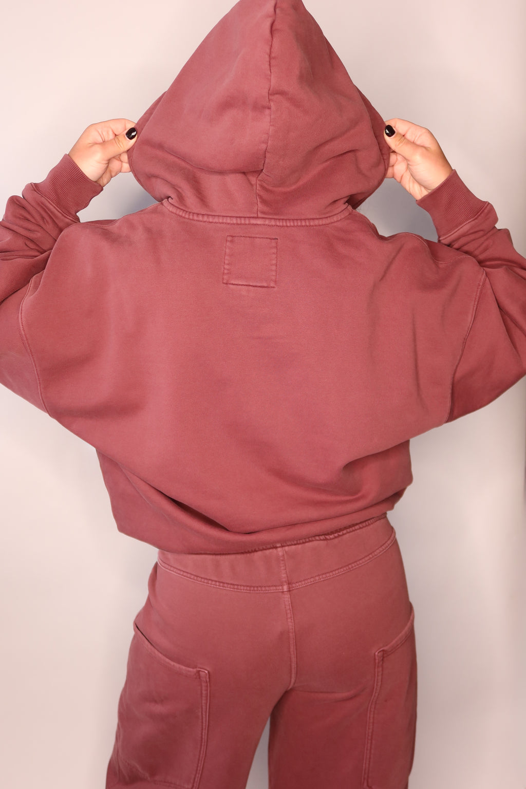 The Cameron Zip Up Hoodie - Fig