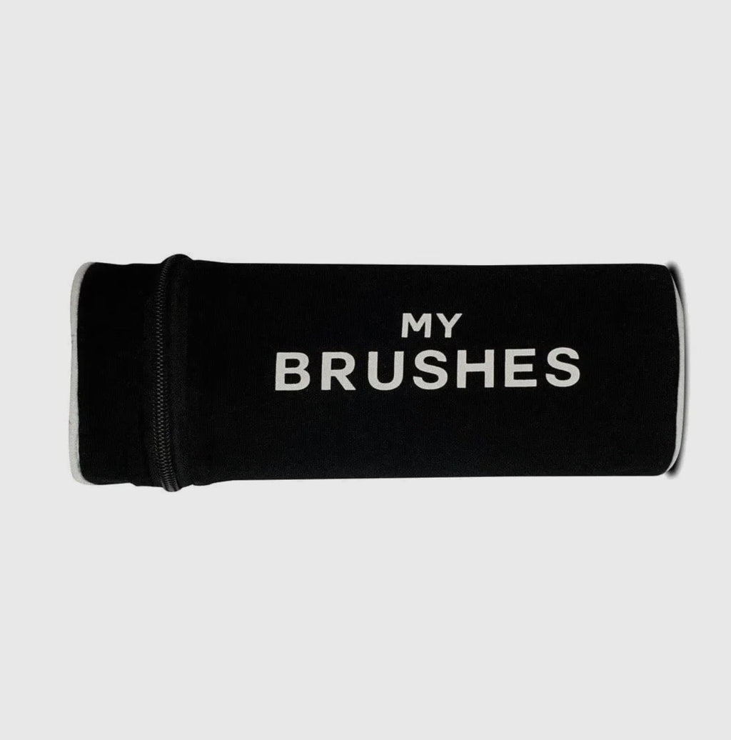 Black My Brushes Case