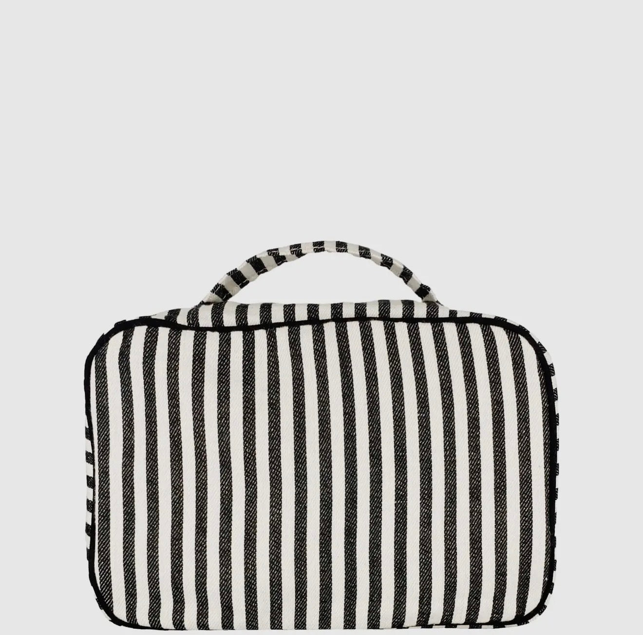 Striped Hanging Toiletry Case