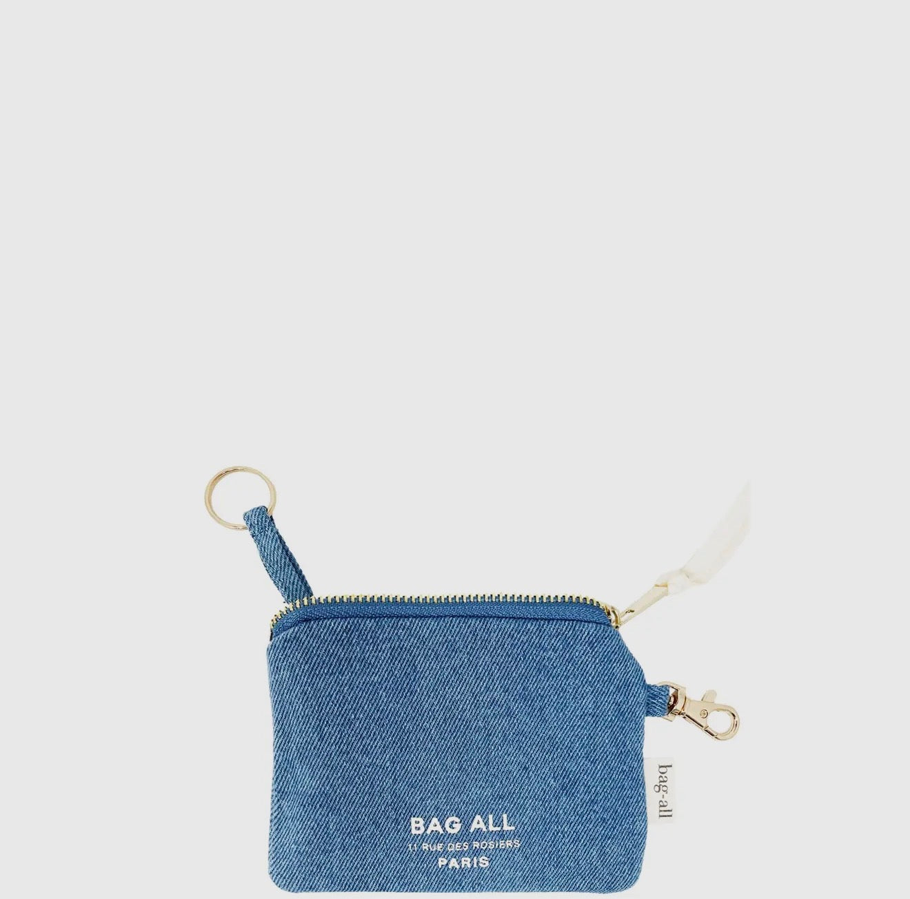 Denim Key & Card Holder