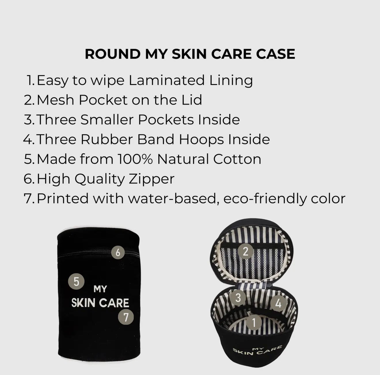 Black My Skincare Case