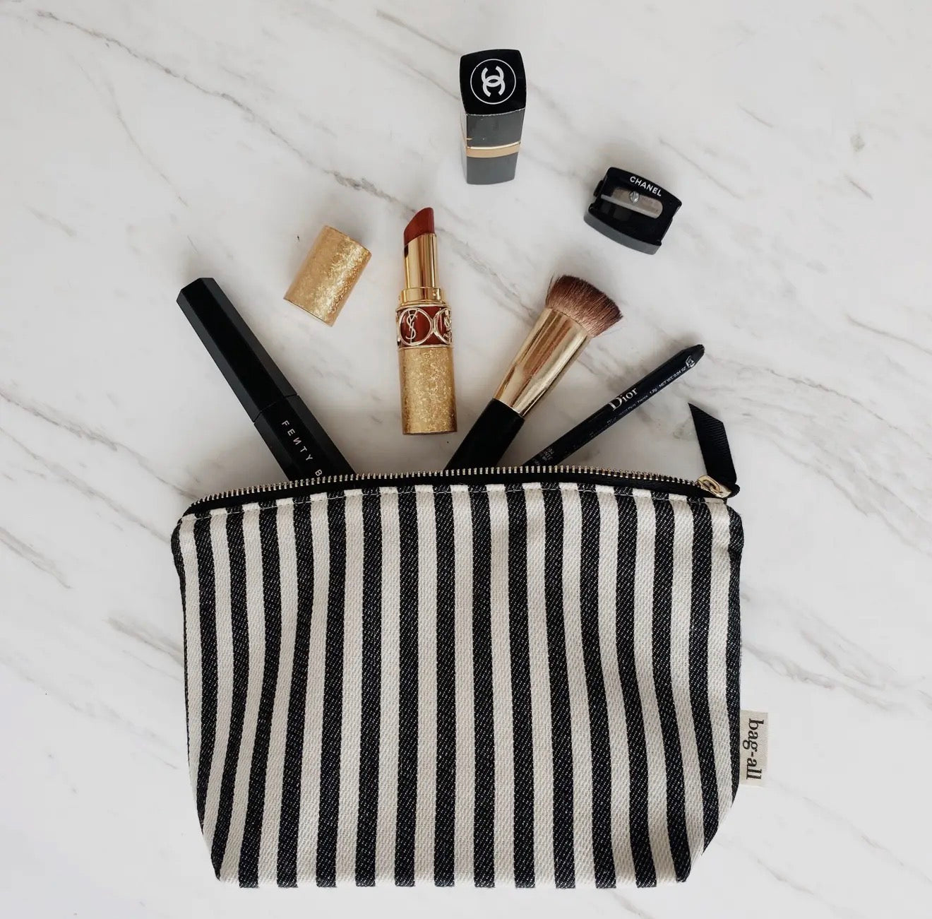 Striped Makeup Case