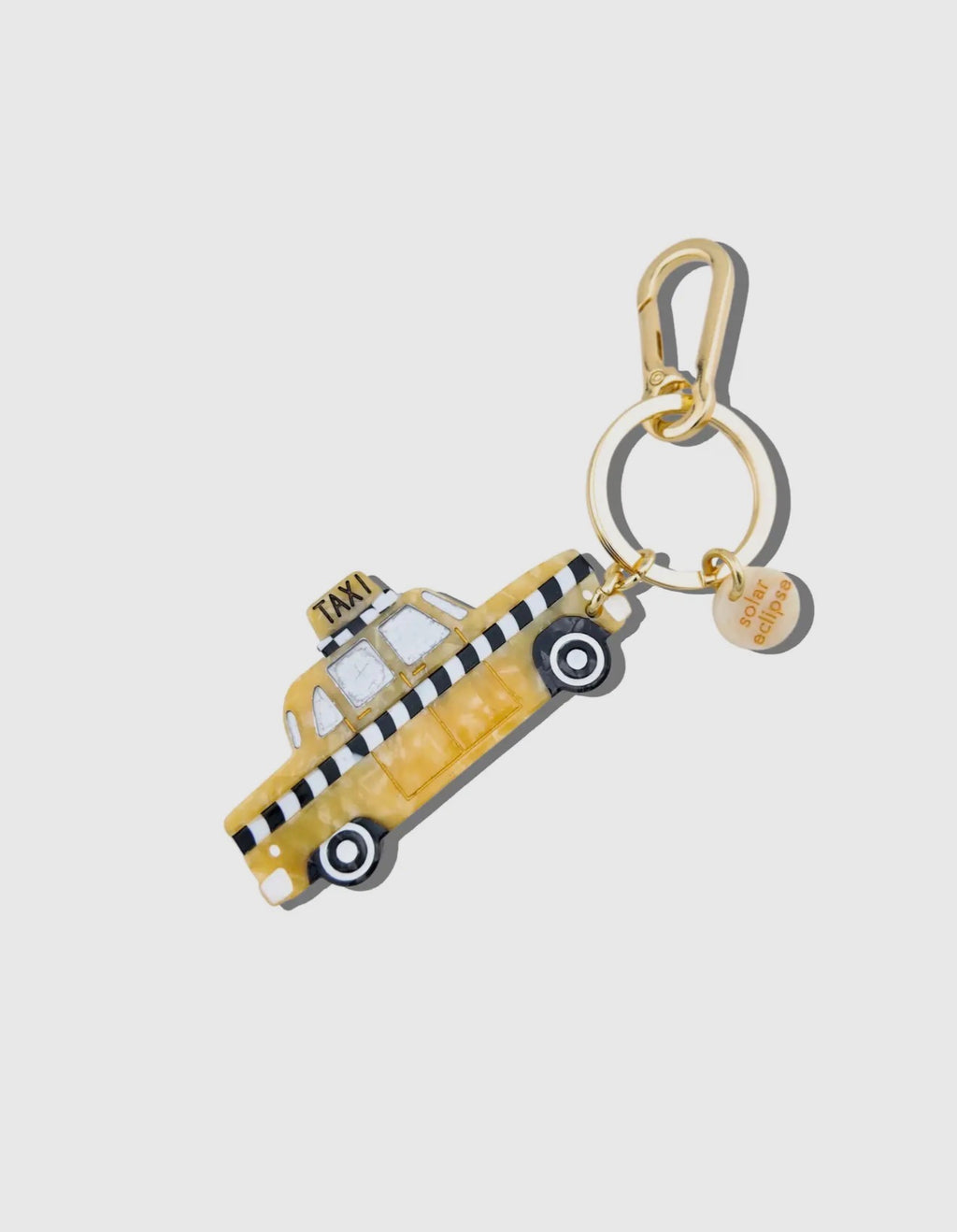 Taxi Cab Keychain