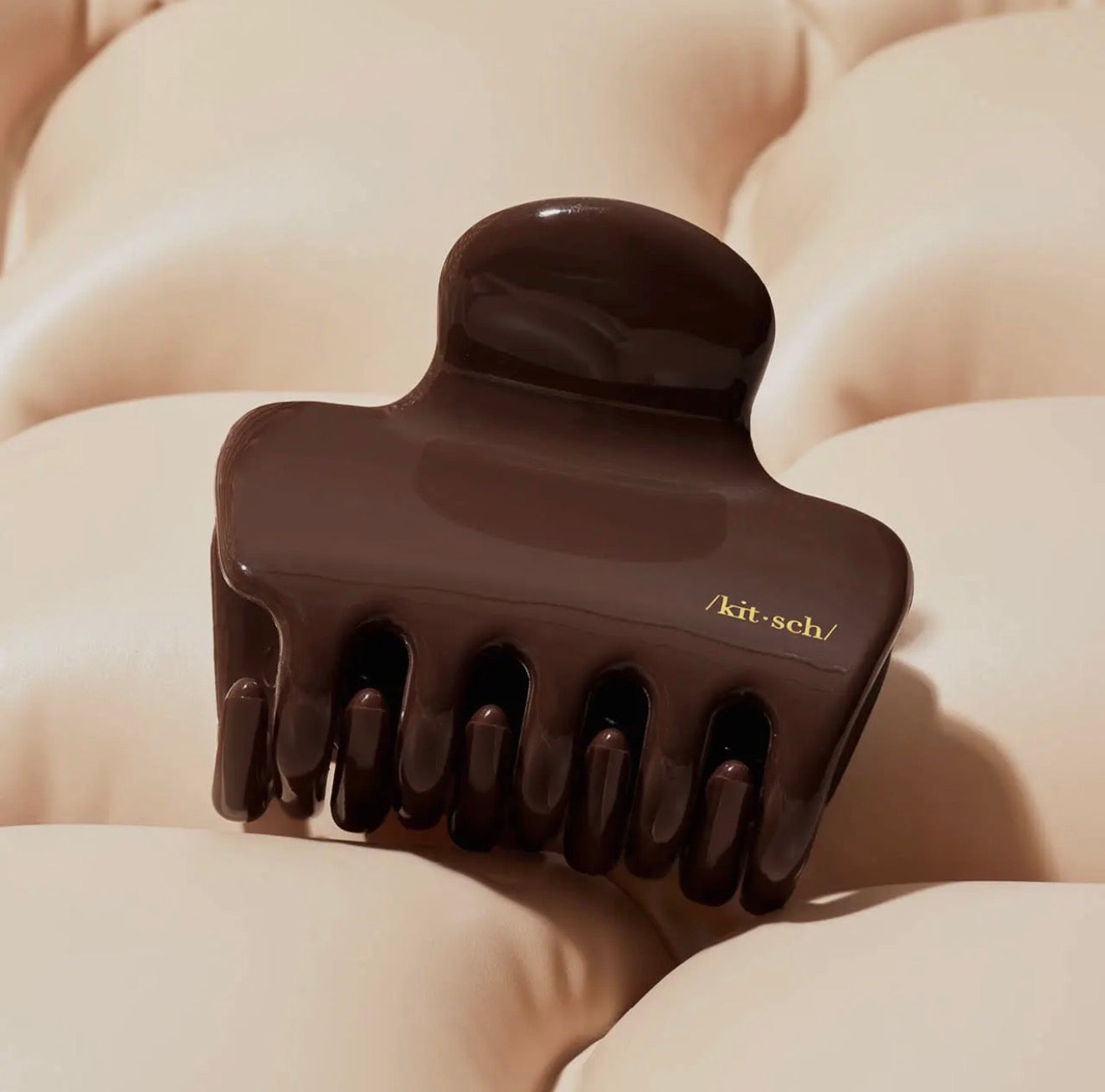 Brown Puffy Cloud Clip