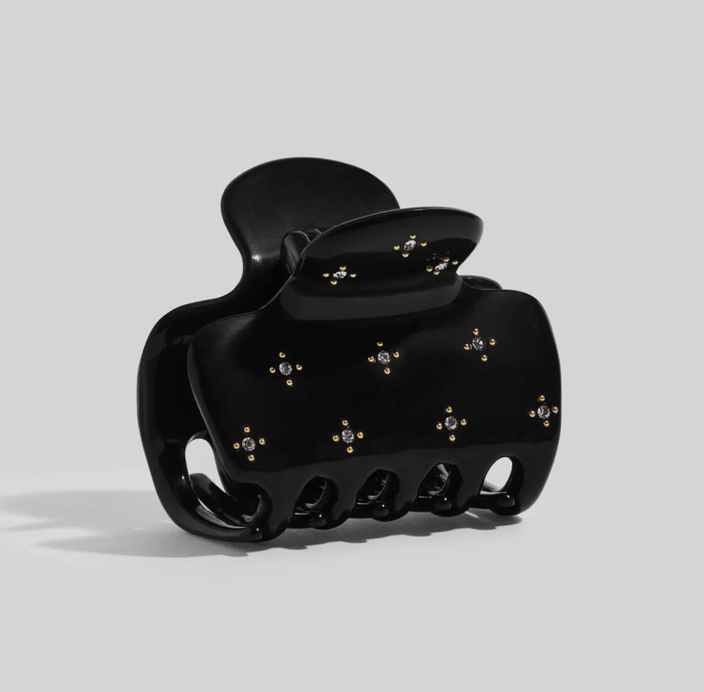 Medium Rhinestone Puffy Cloud Clip