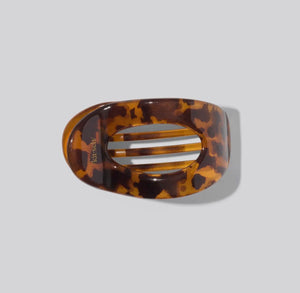 Small Flat Cloud Clip - Tortoise