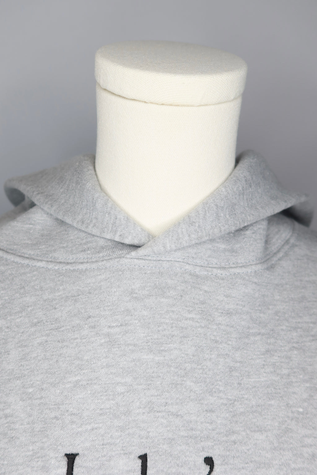 LOLO'S Hooded Sweatshirt - Grey with Black