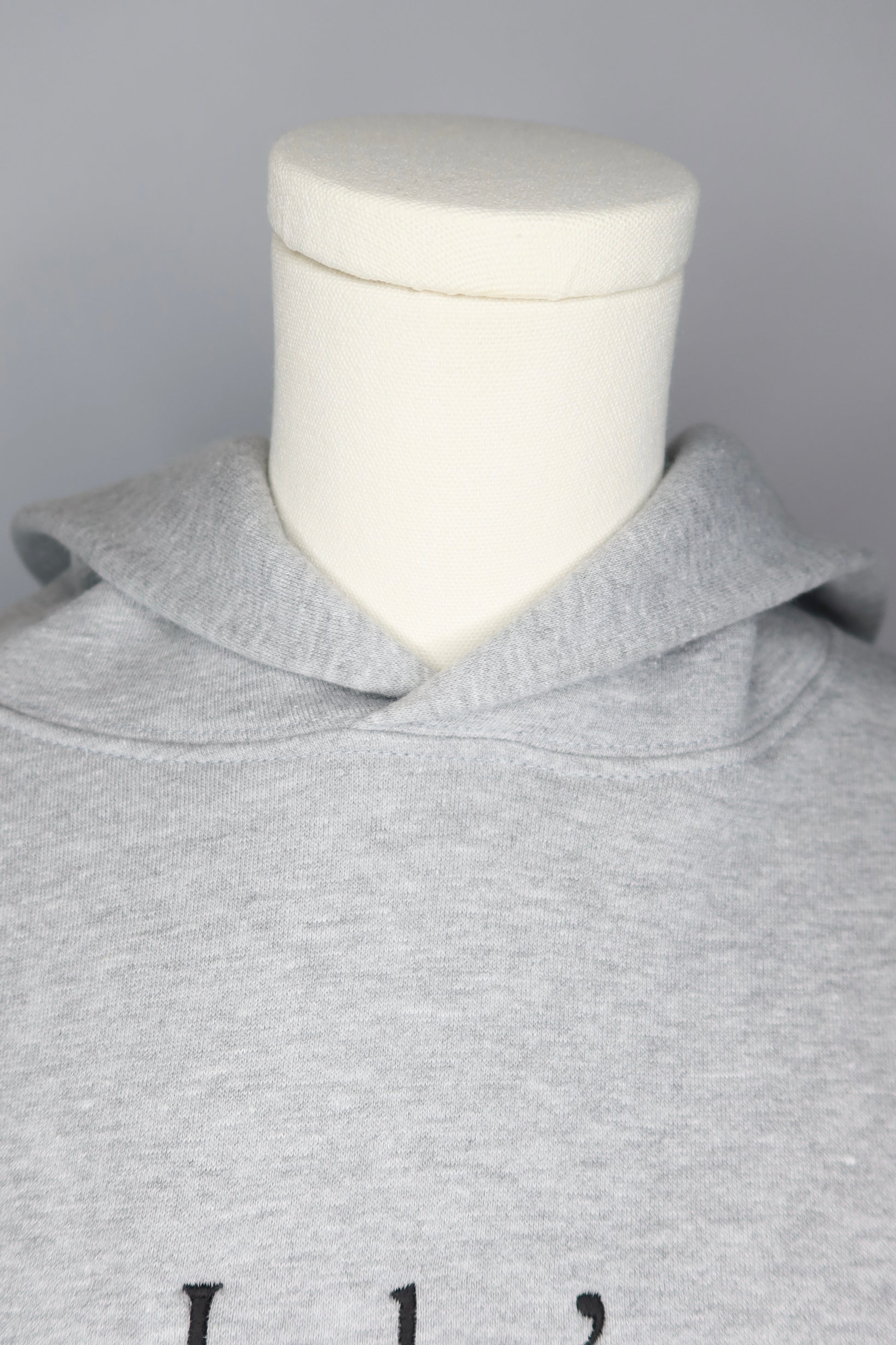 LOLO'S Hooded Sweatshirt - Grey with Black