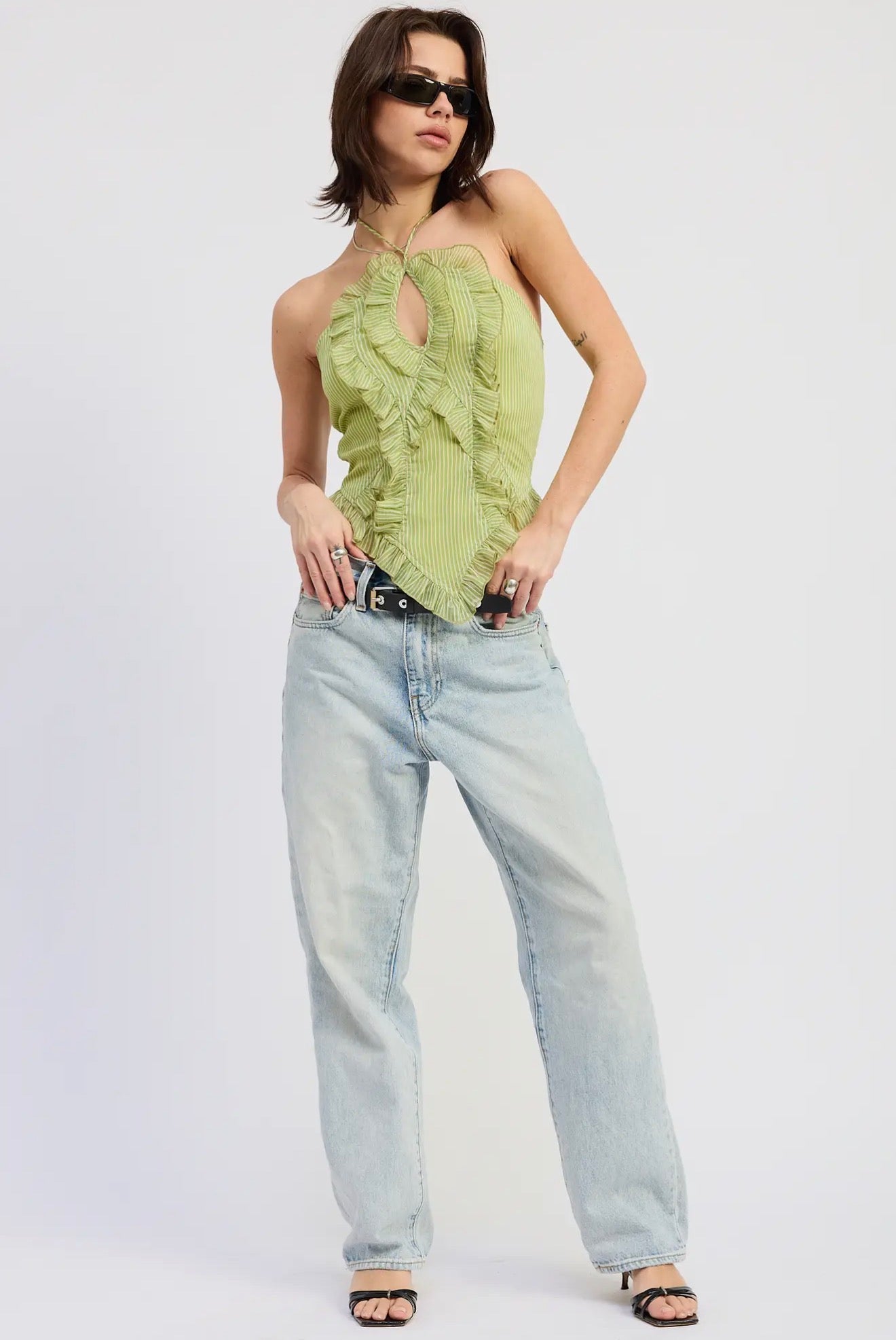 The Eden Ruffle Top