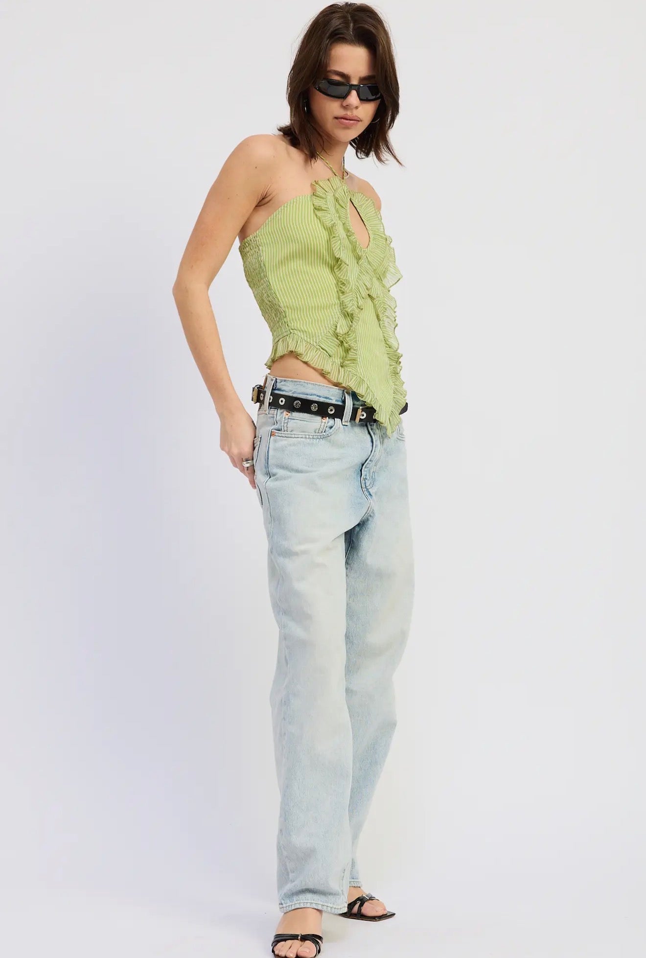 The Eden Ruffle Top