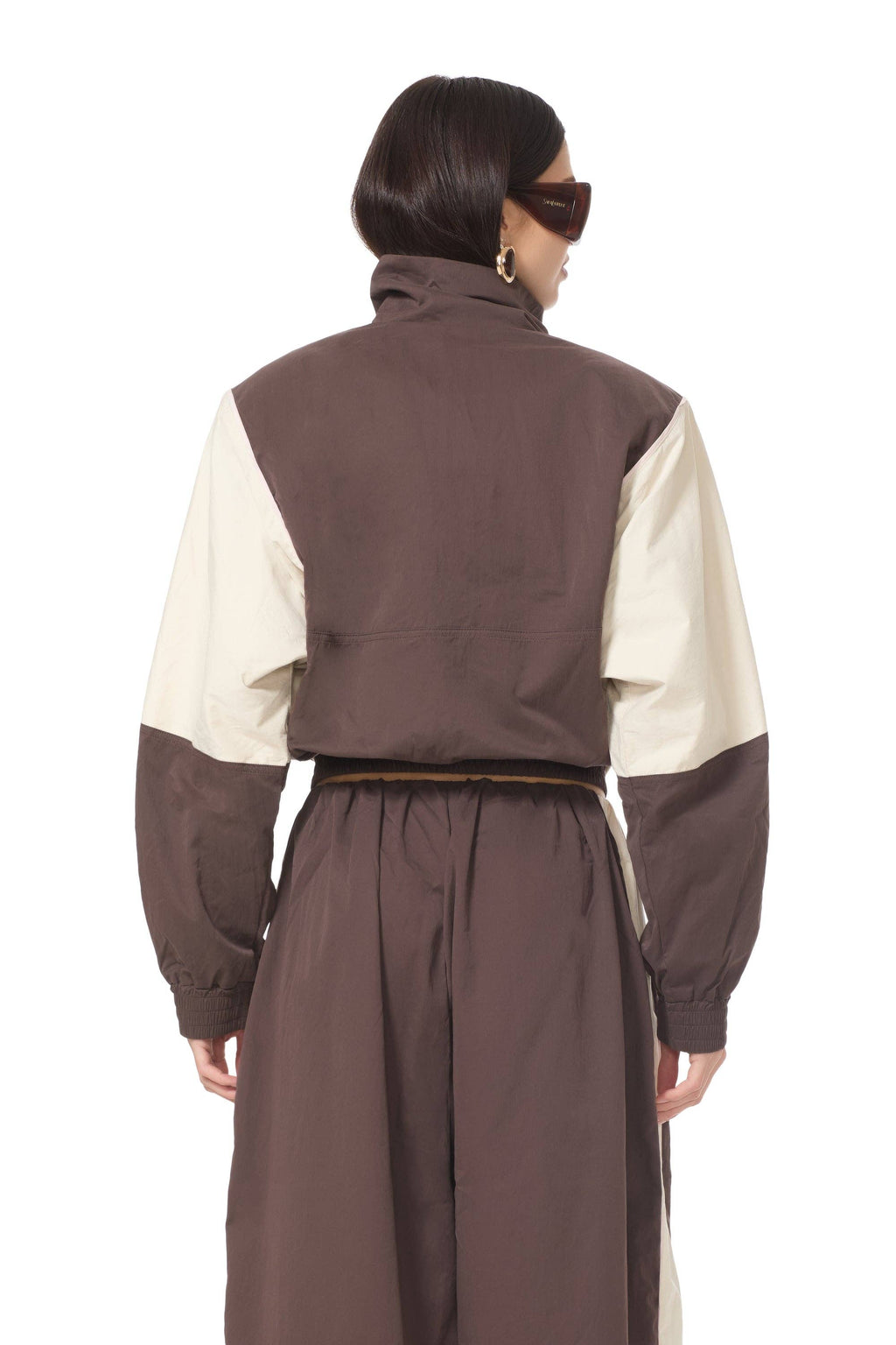 Virgo Windbreaker Jacket - Mixed Coffee Bean