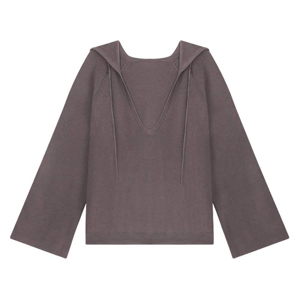 Margot Layered Hooded Knit