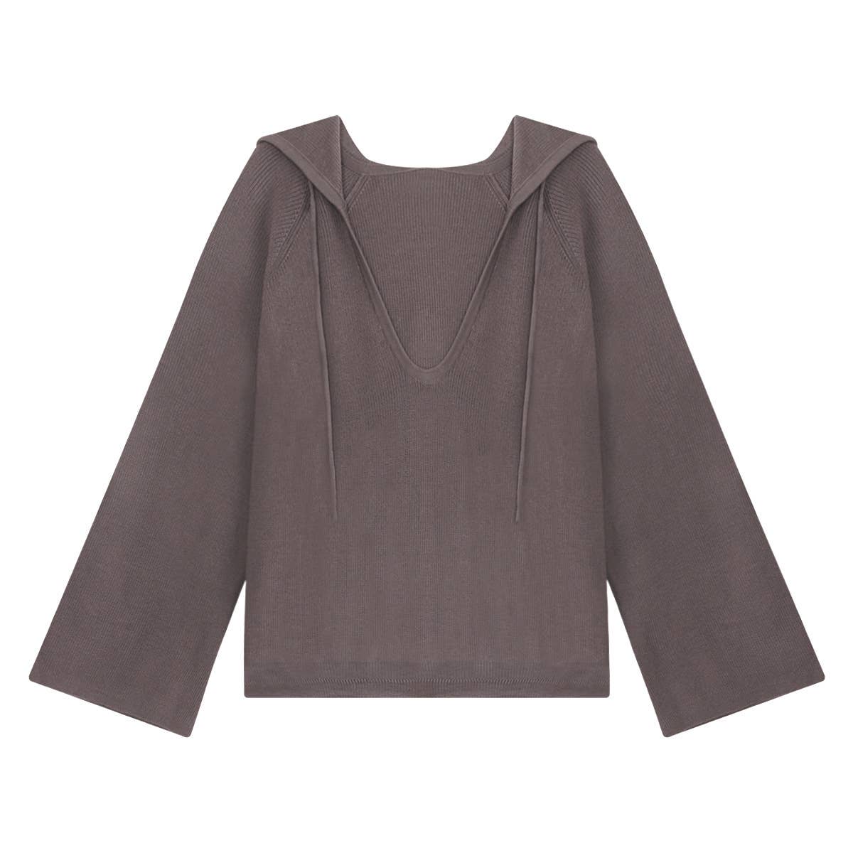Margot Layered Hooded Knit